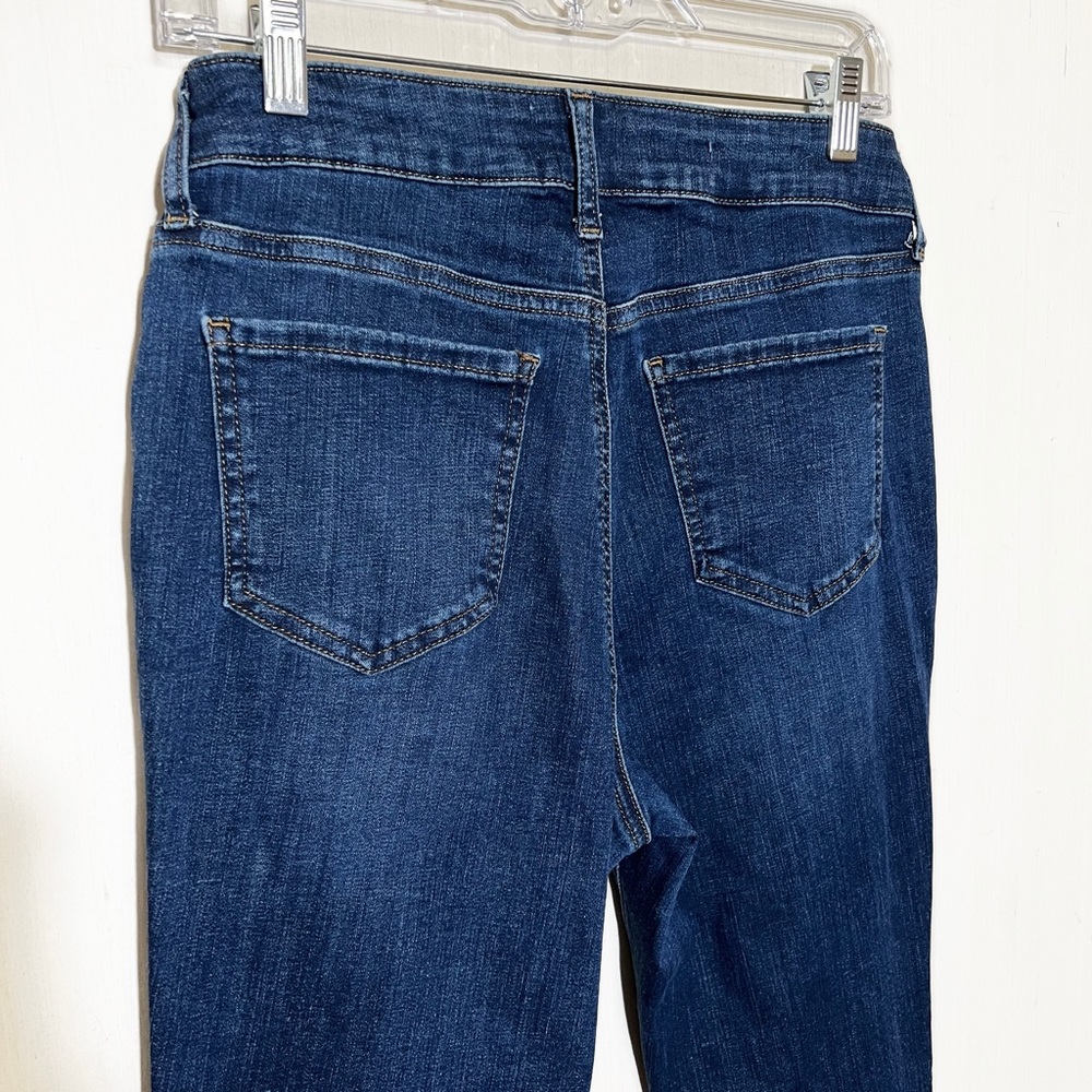 NYDJ Slimming Mid Rise Medium Wash Ankle Skinny Jeans - Picture 4 of 11